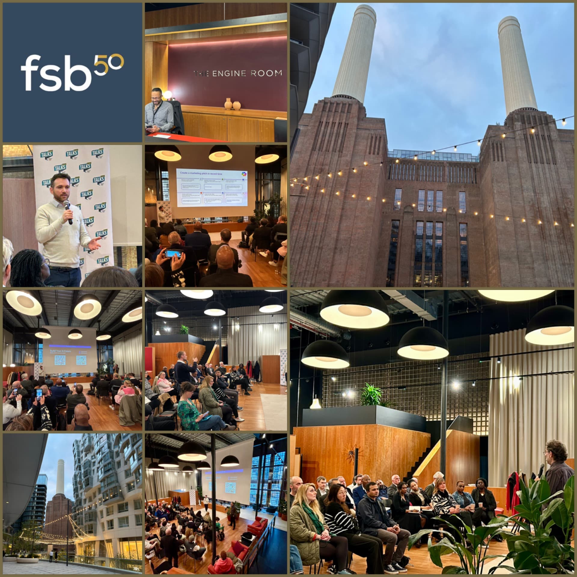 Highlights from an FSB event at Battersea Power Station